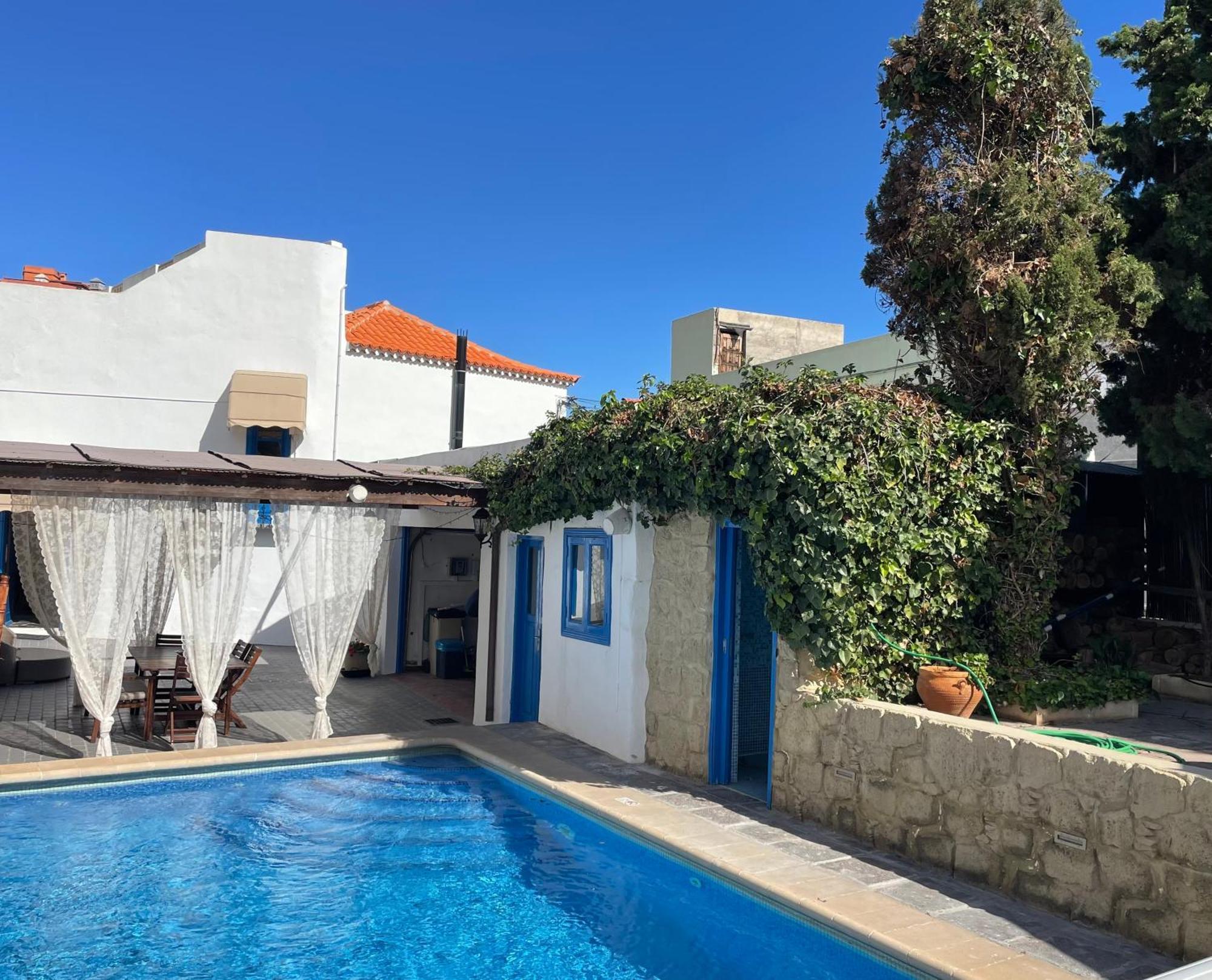 Authentic Canary Style Villa With Private Pool And Garden- Casa Juan Vera Granadilla De Abona Luaran gambar