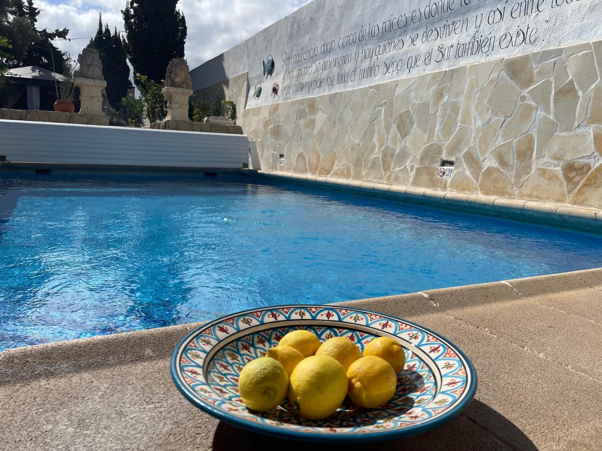 Authentic Canary Style Villa With Private Pool And Garden- Casa Juan Vera Granadilla De Abona Luaran gambar